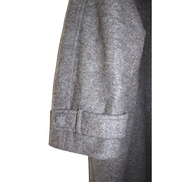 H&M Premium - Oversized Italian Wool Coat in Taupe (XL) - Picture 5 of 11